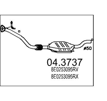 Katalyzátor MTS 04.3737