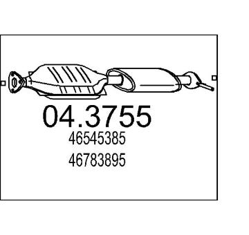 Katalyzátor MTS 04.3755