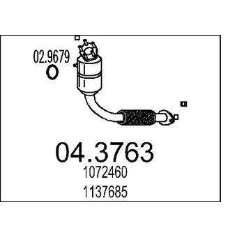 Katalyzátor MTS 04.3763