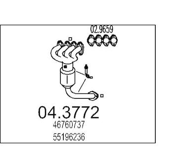 Katalyzátor MTS 04.3772