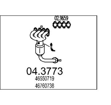 Katalyzátor MTS 04.3773