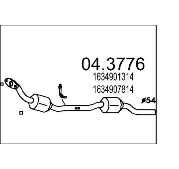 Katalyzátor MTS 04.3776