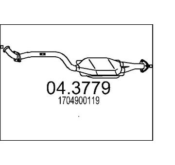 Katalyzátor MTS 04.3779