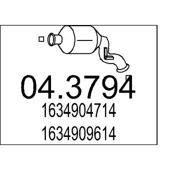 Katalyzátor MTS 04.3794