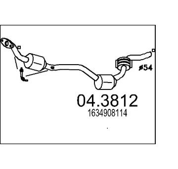 Katalyzátor MTS 04.3812