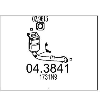 Katalyzátor MTS 04.3841