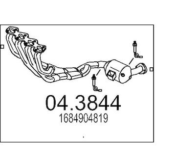 Katalyzátor MTS 04.3844