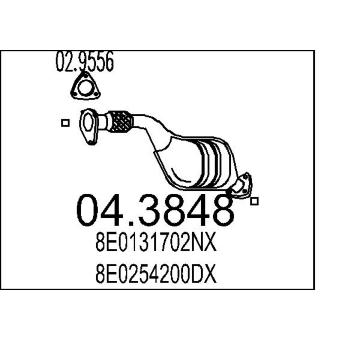 Katalyzátor MTS 04.3848
