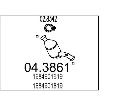 Katalyzátor MTS 04.3861
