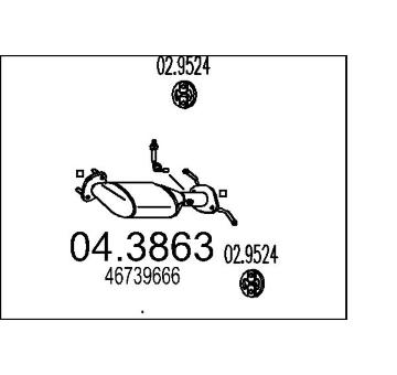 Katalyzátor MTS 04.3863