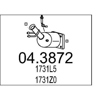 Katalyzátor MTS 04.3872