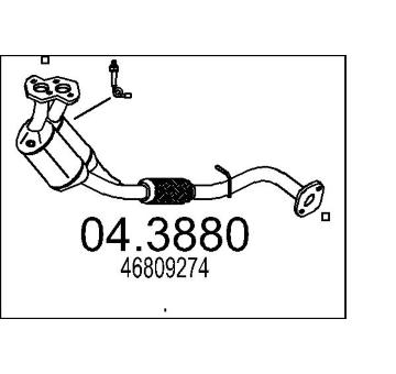 Katalyzátor MTS 04.3880
