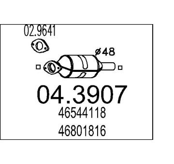 Katalyzátor MTS 04.3907