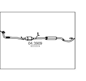 Katalyzátor MTS 04.3909