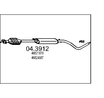 Katalyzátor MTS 04.3912