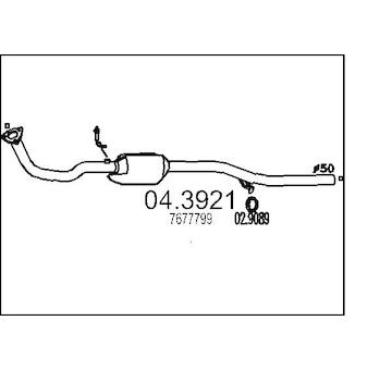 Katalyzátor MTS 04.3921