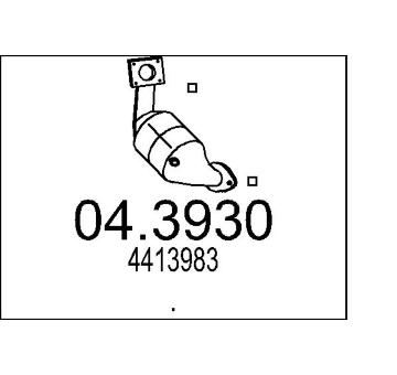 Katalyzátor MTS 04.3930