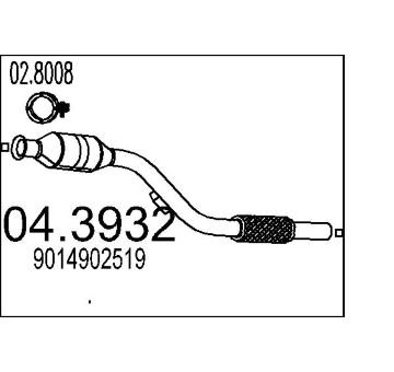 Katalyzátor MTS 04.3932