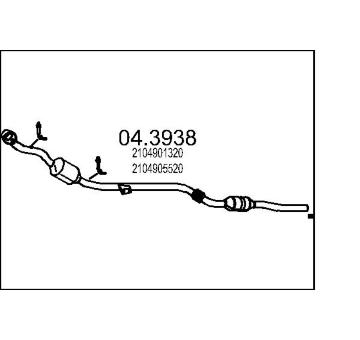 Katalyzátor MTS 04.3938