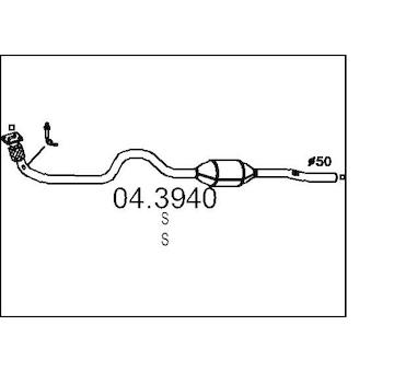 Katalyzátor MTS 04.3940