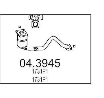 Katalyzátor MTS 04.3945