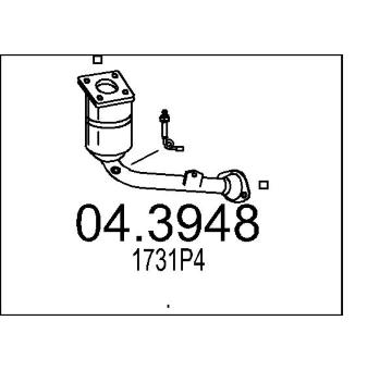 Katalyzátor MTS 04.3948