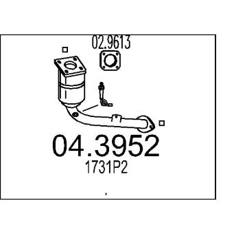 Katalyzátor MTS 04.3952