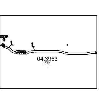 Katalyzátor MTS 04.3953