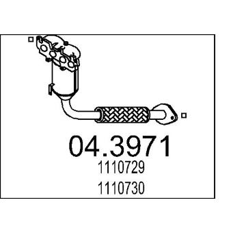 Katalyzátor MTS 04.3971