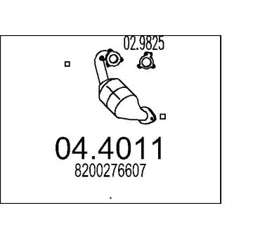 Katalyzátor MTS 04.4011