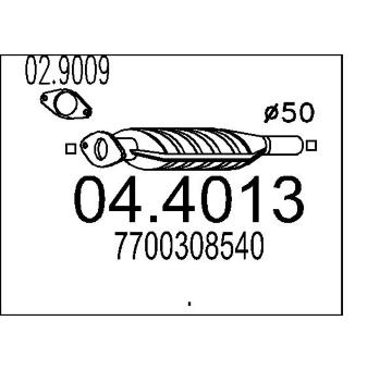 Katalyzátor MTS 04.4013