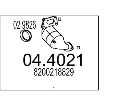 Katalyzátor MTS 04.4021