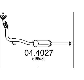 Katalyzátor MTS 04.4027