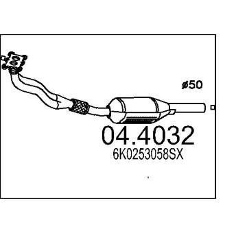 Katalyzátor MTS 04.4032