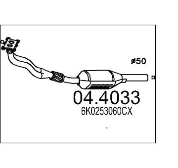 Katalyzátor MTS 04.4033