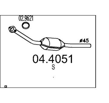 Katalyzátor MTS 04.4051