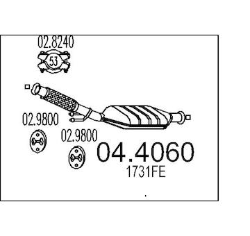 Katalyzátor MTS 04.4060