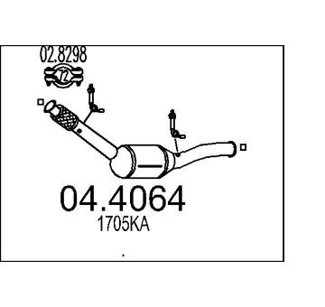 Katalyzátor MTS 04.4064