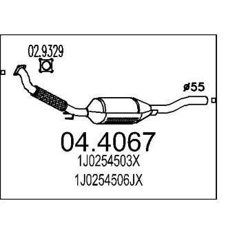 Katalyzátor MTS 04.4067