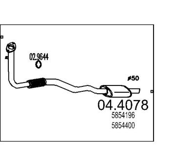 Katalyzátor MTS 04.4078