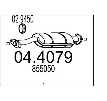 Katalyzátor MTS 04.4079