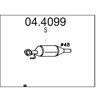 Katalyzátor MTS 04.4099