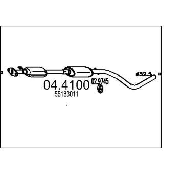 Katalyzátor MTS 04.4100