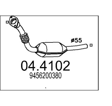 Katalyzátor MTS 04.4102