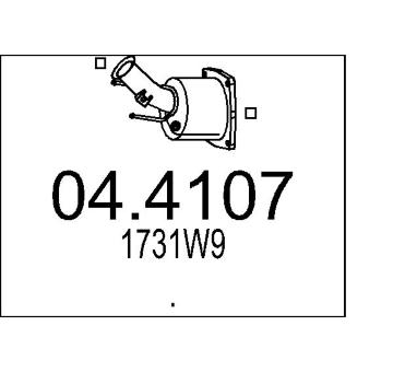 Katalyzátor MTS 04.4107