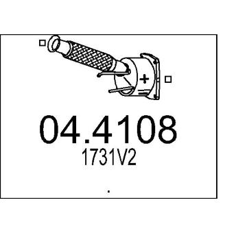 Katalyzátor MTS 04.4108