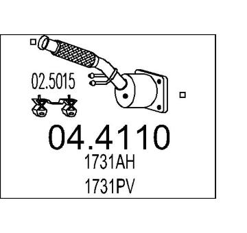 Katalyzátor MTS 04.4110