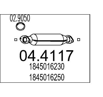 Katalyzátor MTS 04.4117