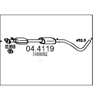Katalyzátor MTS 04.4119