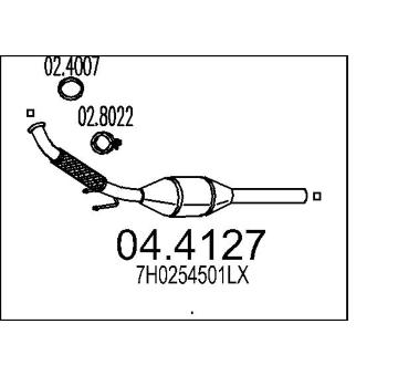 Katalyzátor MTS 04.4127
